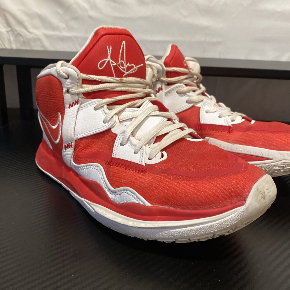 Men's Nike Kyrie Infinity TB Basketball Shoes DO9616-600 University Red Size 8.5